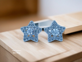 Silver Fancy Studs