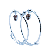 Silver Baby Plain Kade