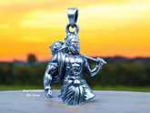 Silver God Pendant