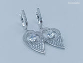 Silver Italian Fancy Earrings
