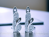 Silver Italian Fancy Earrings