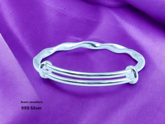 Silver Ladies Plain Kade