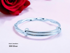 Silver Ladies Plain Kade