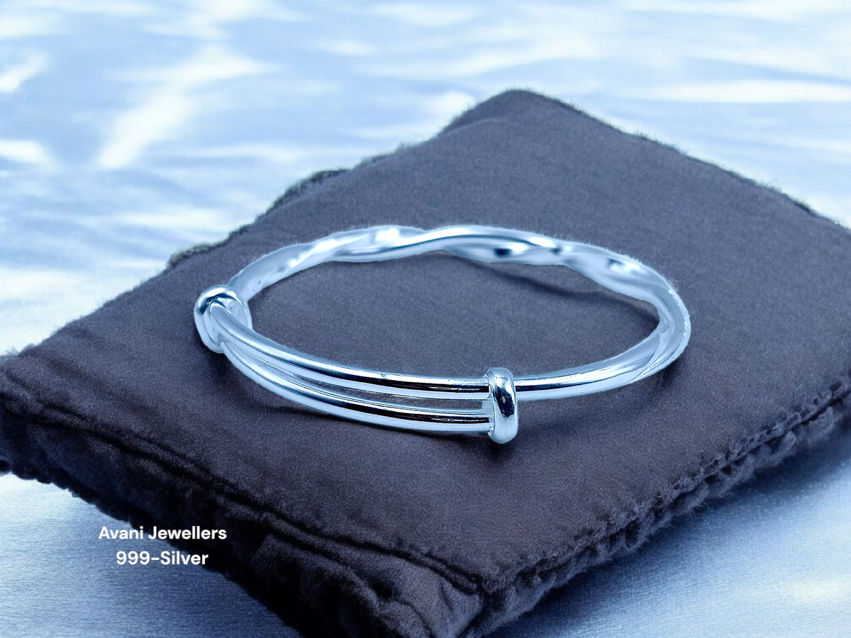 Silver Ladies Plain Kade