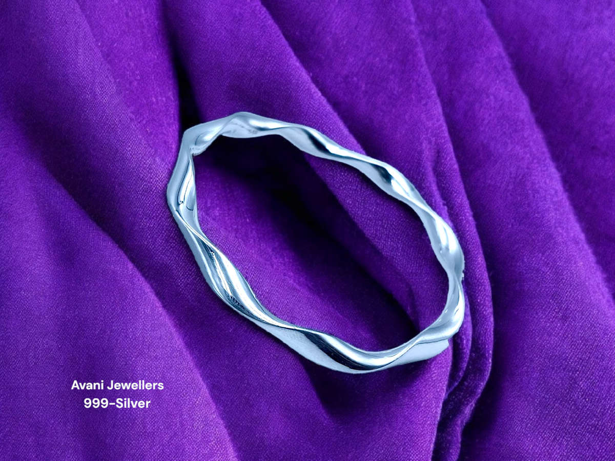 Silver Ladies Plain Kade