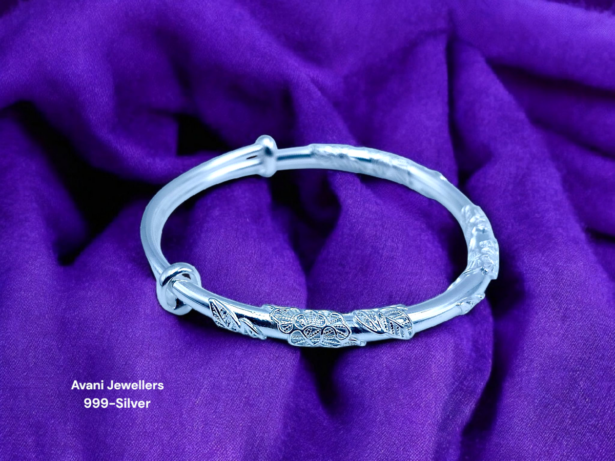 Silver Ladies Plain Kade