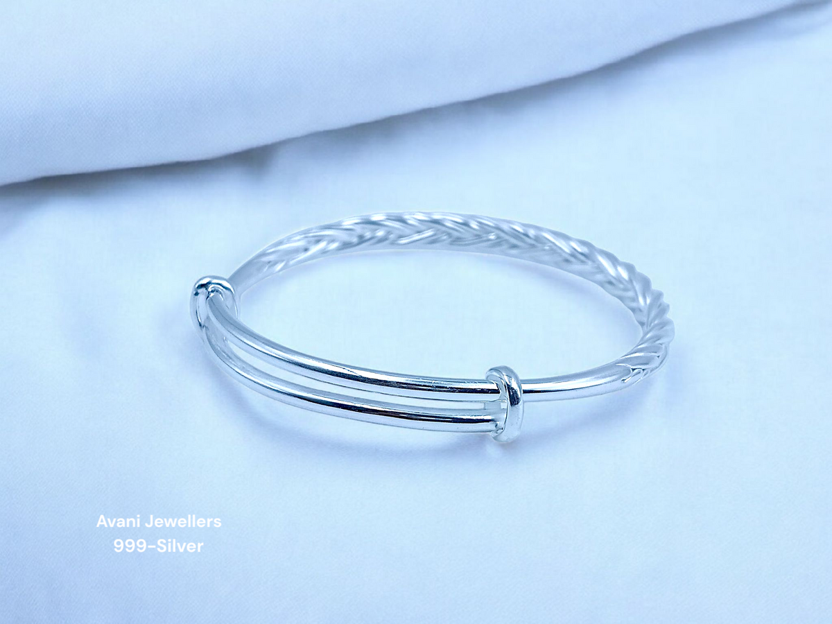 Silver Ladies Plain Kade