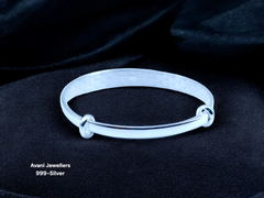 Silver Ladies Plain Kade