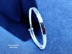 Silver Ladies Plain Kade