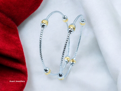 Silver Ladies Plain Kade