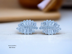 Silver Fancy Studs