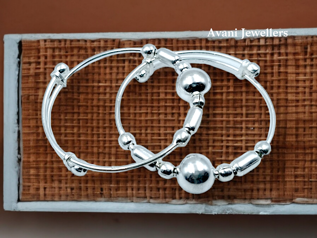 Silver Baby Plain Kade