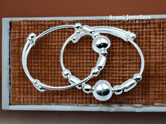 Silver Baby Plain Kade