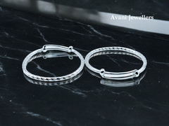 Silver Baby Plain Kade