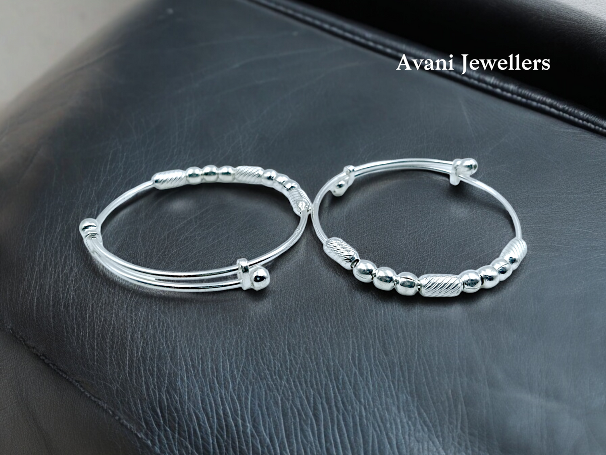 Silver Baby Plain Kade