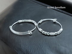 Silver Baby Plain Kade