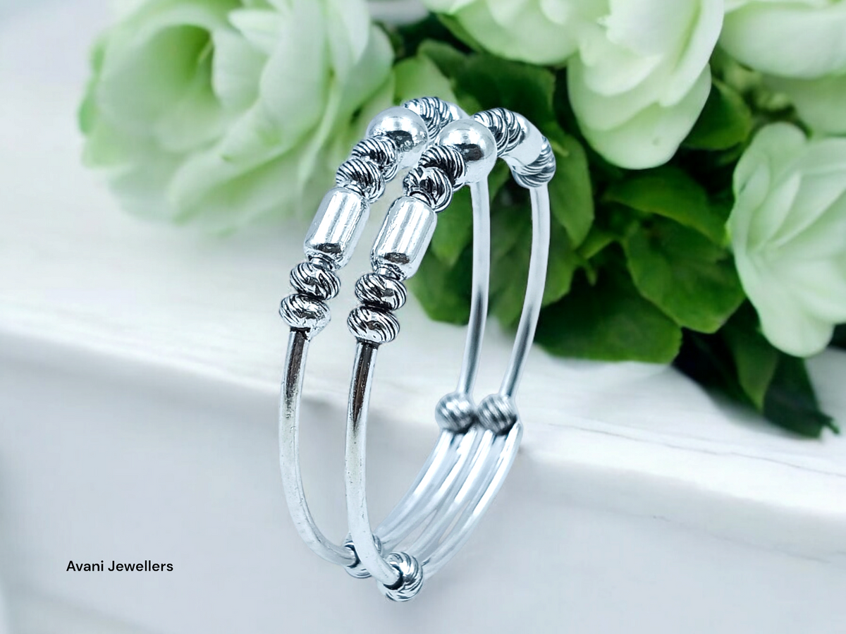 Silver Baby Plain Kade