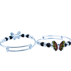 Silver Baby Plain Kade