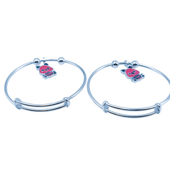 Silver Baby Plain Kade