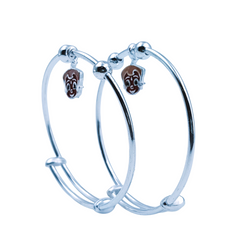 Silver Baby Plain Kade