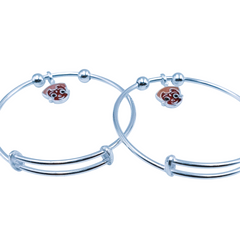 Silver Baby Plain Kade