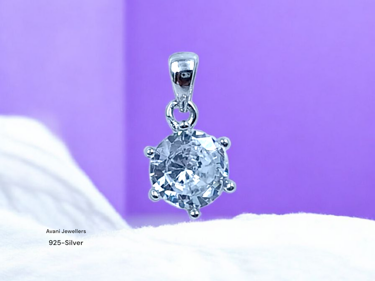 Silver Ladies Fancy Pendant