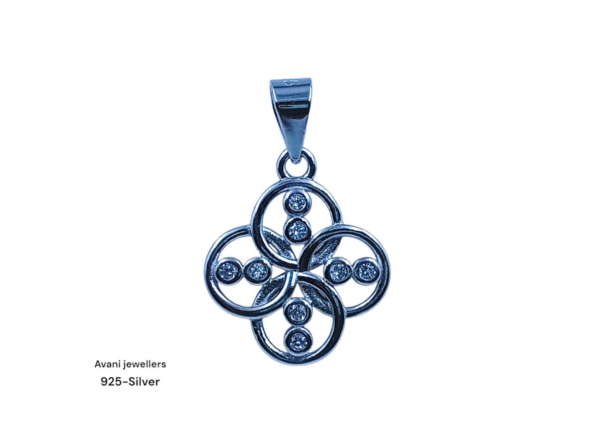 Silver Ladies Fancy Pendant