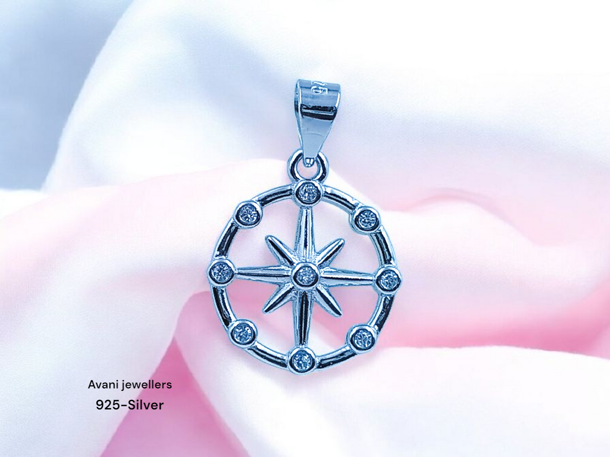 Silver Ladies Fancy Pendant