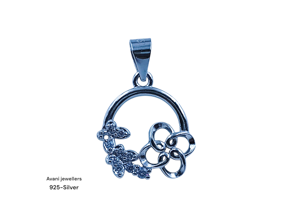 Silver Ladies Fancy Pendant