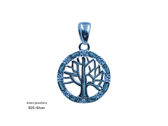 Silver Ladies Fancy Pendant