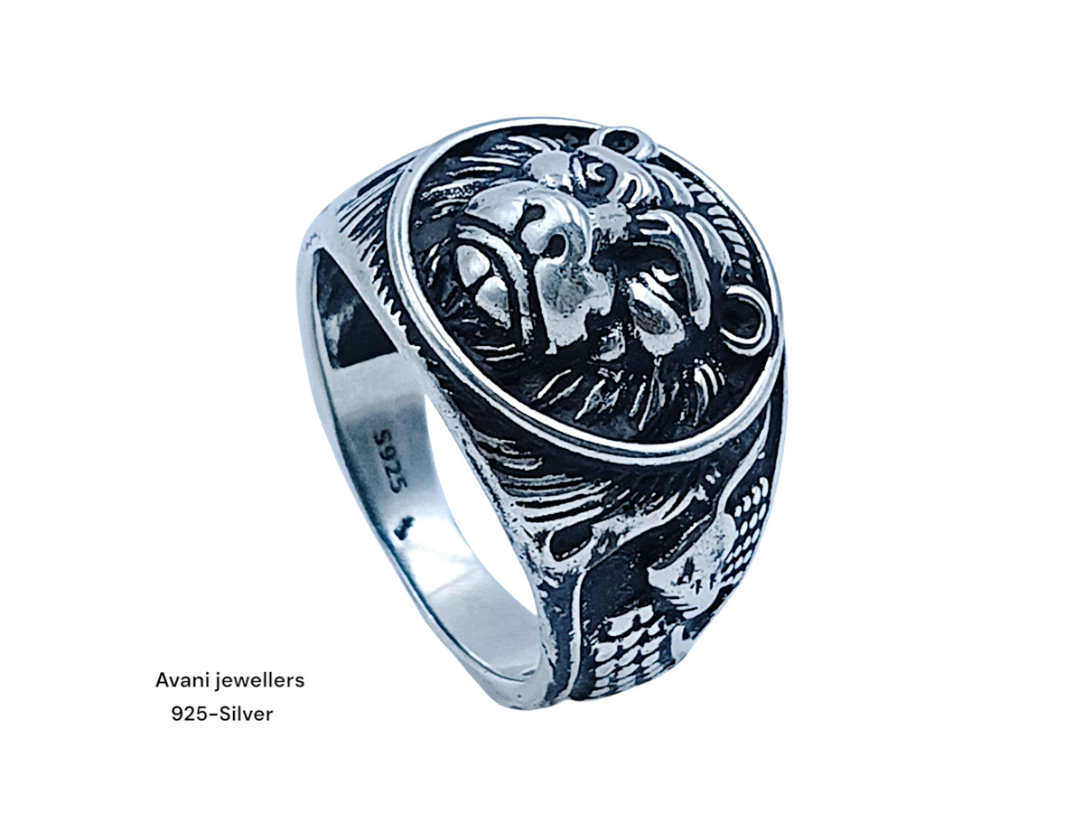 Silver Gents Plain Ring