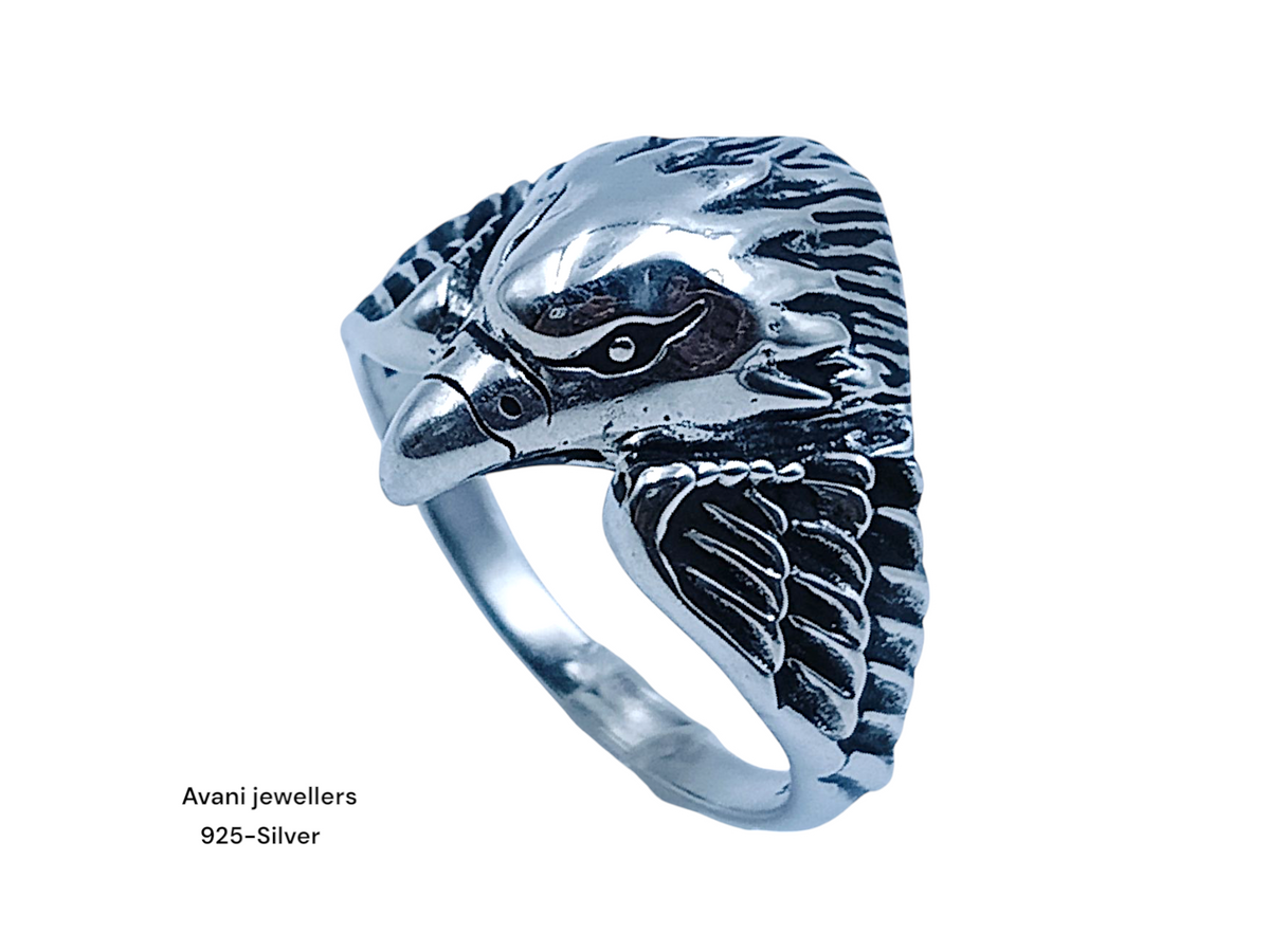 Silver Gents Plain Ring