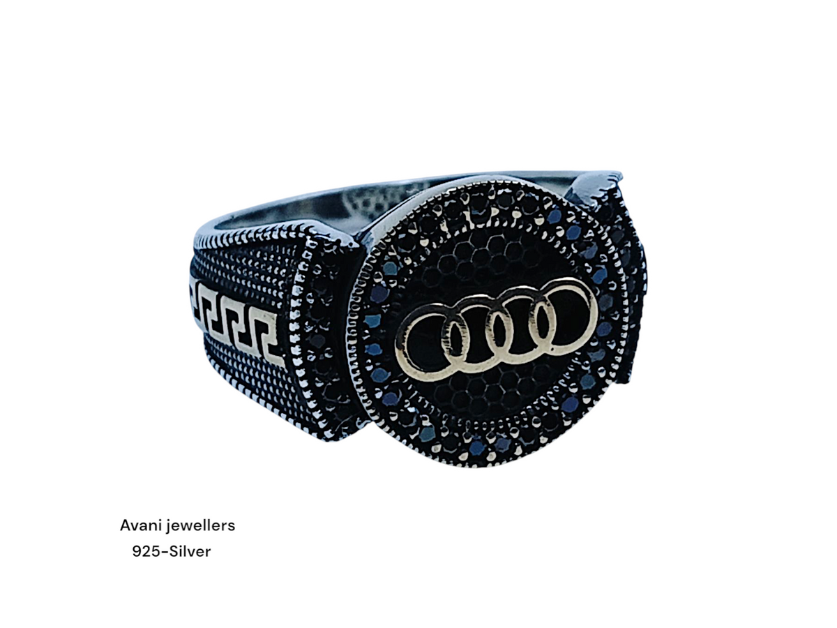 Silver Gents Plain Ring