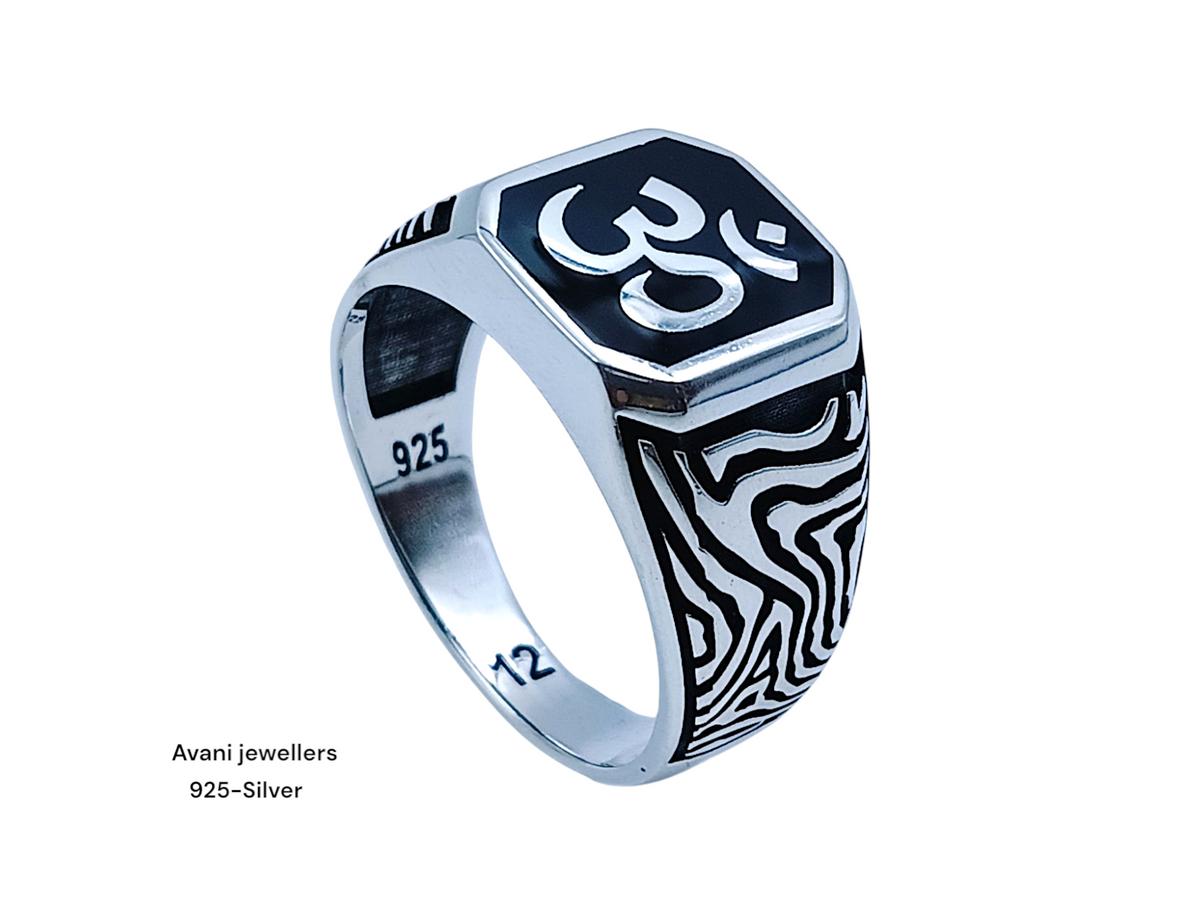 Silver Gents Plain Ring