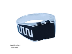 Silver Gents Plain Ring