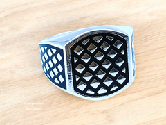 Silver Gents Plain Ring