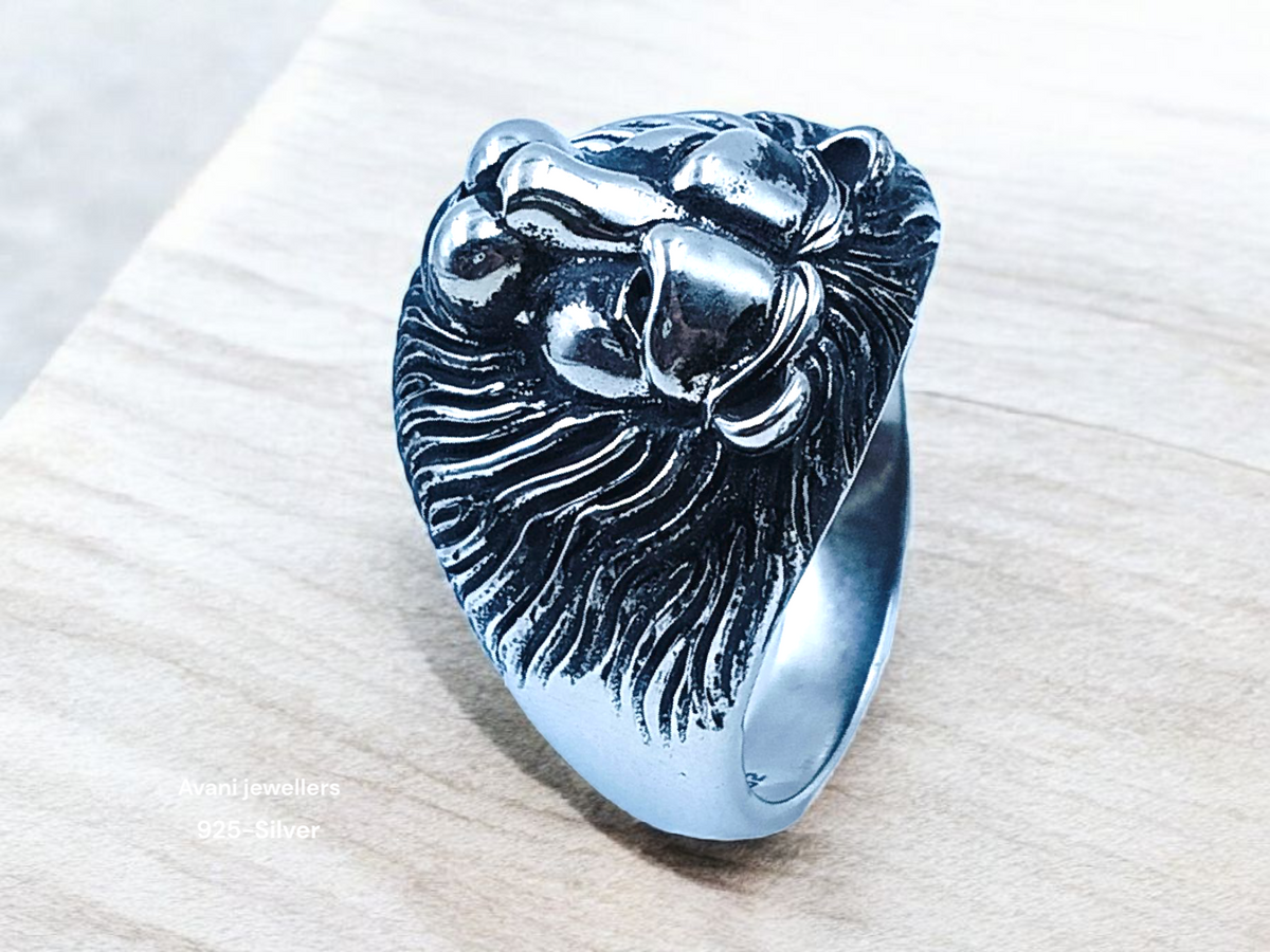 Silver Gents Plain Ring