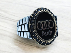 Silver Gents Plain Ring