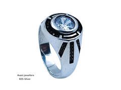 Silver Gents Fancy Rings