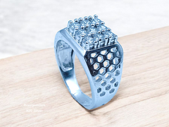 Silver Gents Fancy Rings