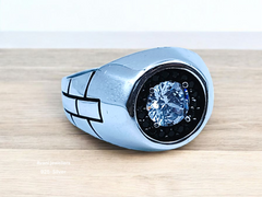 Silver Gents Fancy Rings