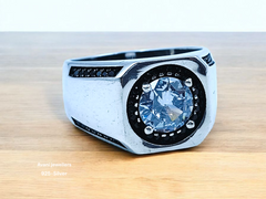 Silver Gents Fancy Rings