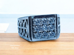 Silver Gents Fancy Rings