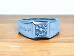 Silver Gents Fancy Rings