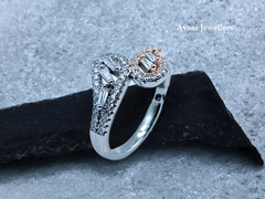 Silver Ladies Fancy Ring