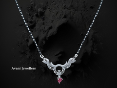 Silver Fancy Mangalsutra