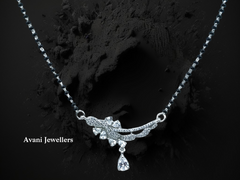 Silver Fancy Mangalsutra