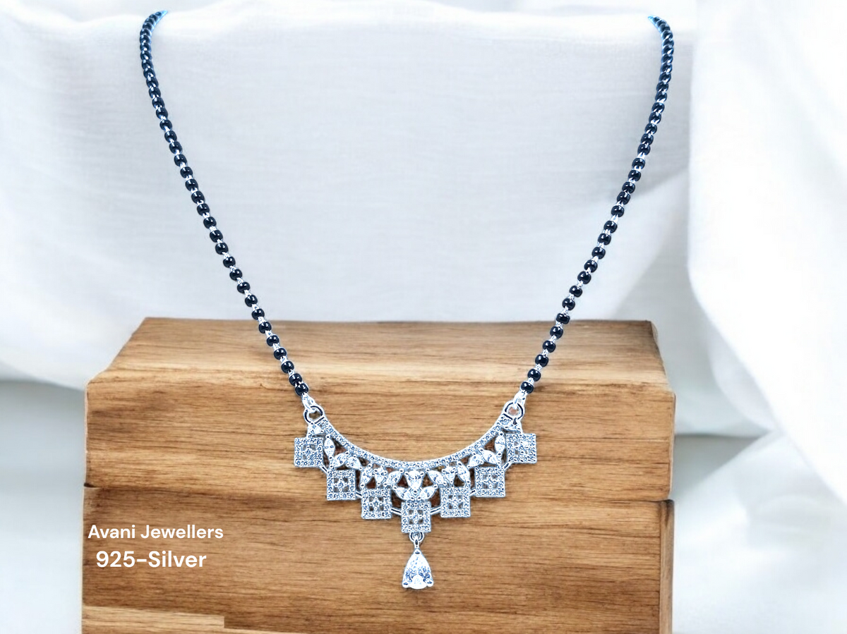 Silver Fancy Mangalsutra