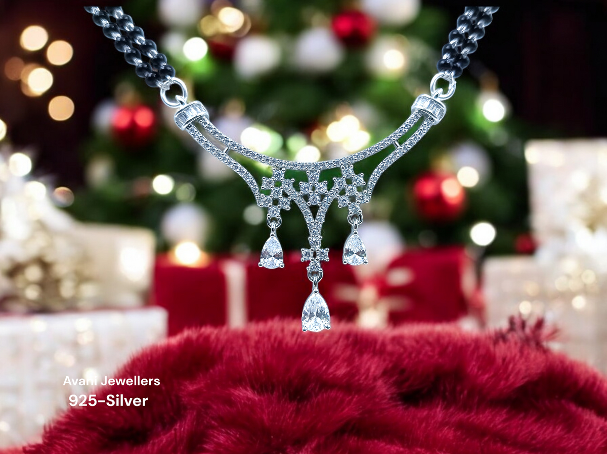 Silver Fancy Mangalsutra