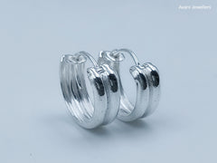 Silver Italian Fancy Earrings